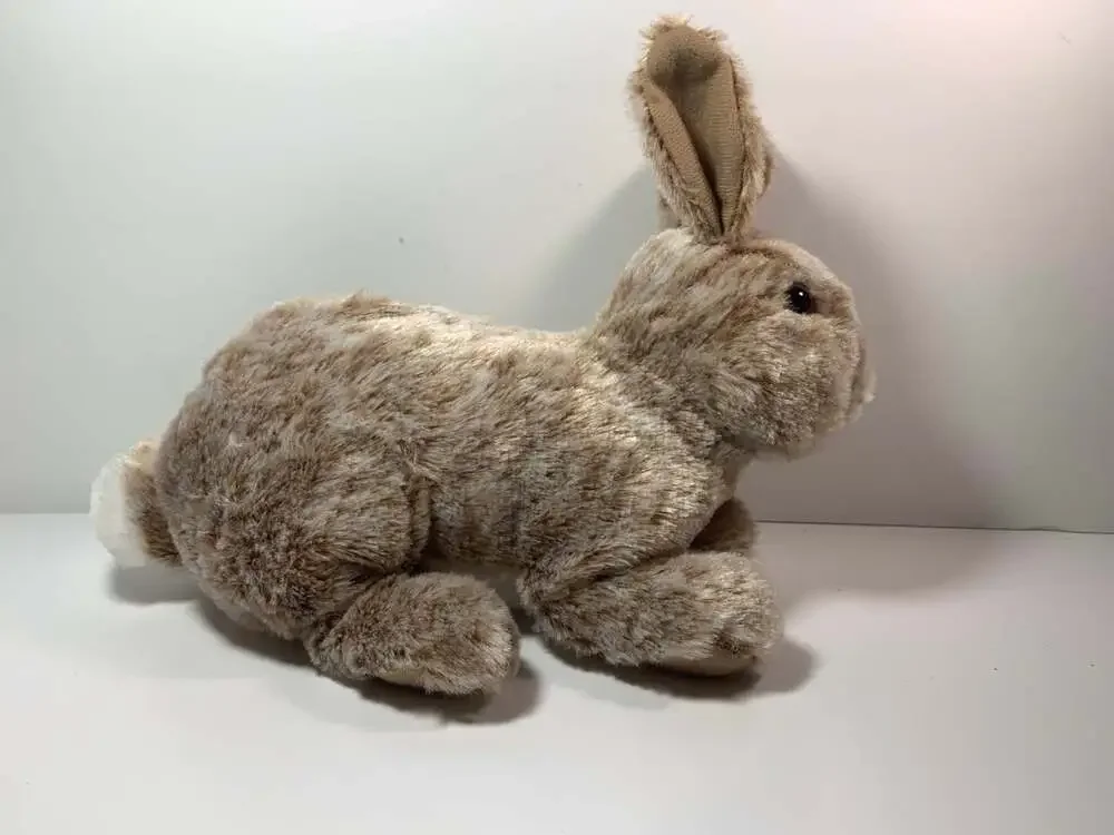 Realistic Bunny Rabbit  brown plush Fengtuo International Lmt